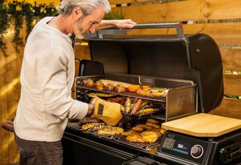 Barbecue a pellet